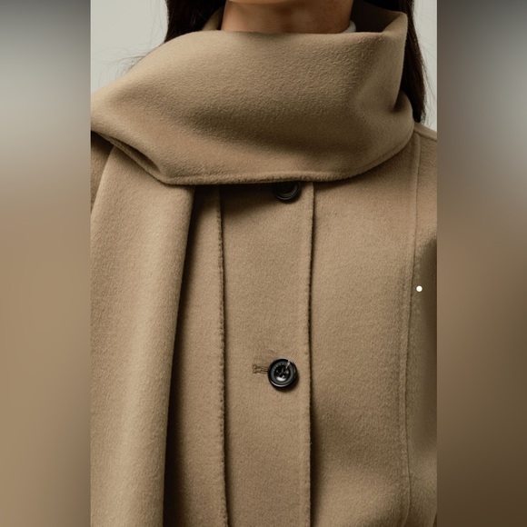 Lilysilk Double-Faced Silk Wool Blend Coat - Picture 2 of 9